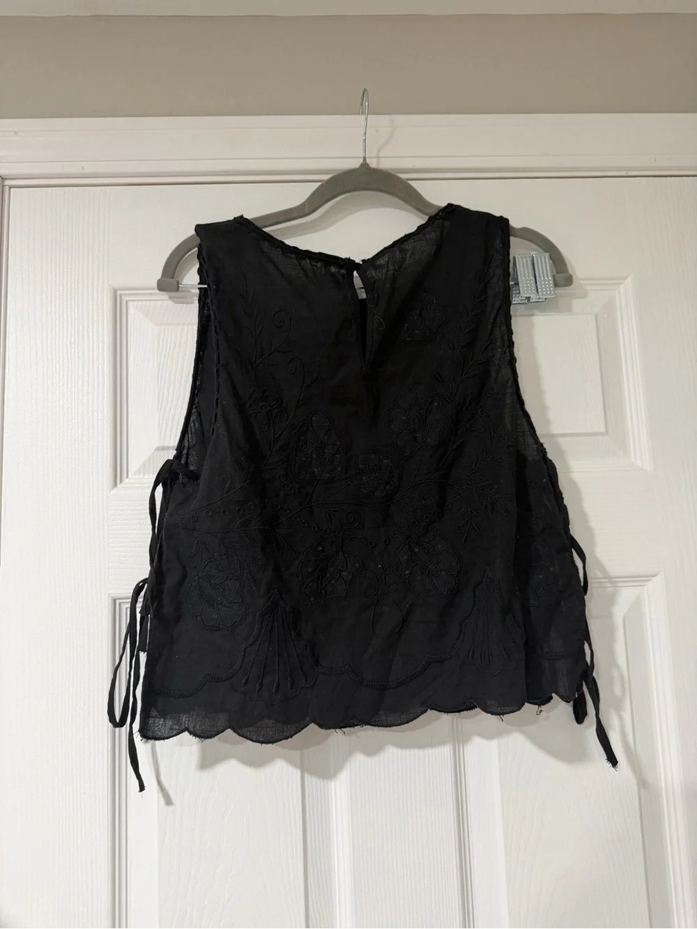 Free People side tie top